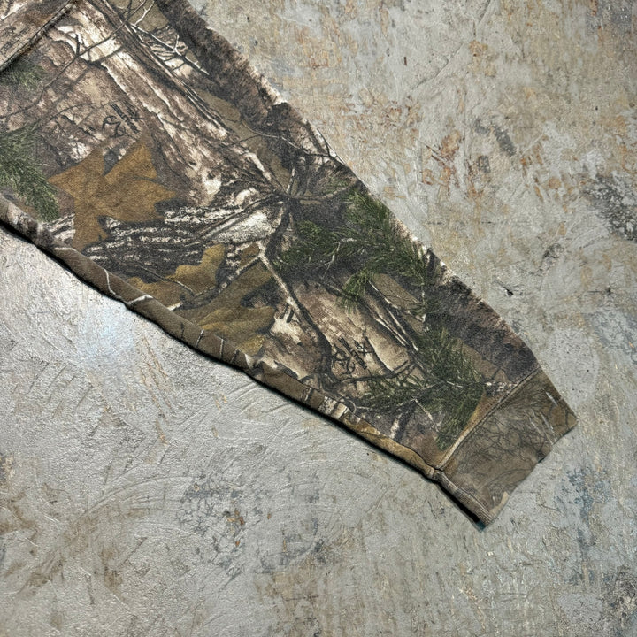 빈티지 RealTree/Real Tree Pattern/풀오버 까마귀/크기 l