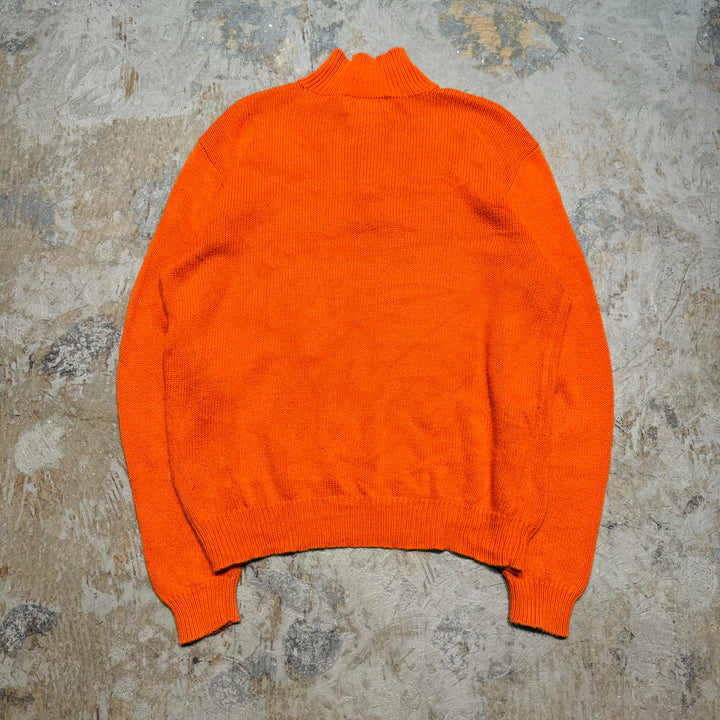 旧衣POLO by Ralph Lauren/ POLO拉尔夫劳伦/半拉链针织毛衣/尺寸M