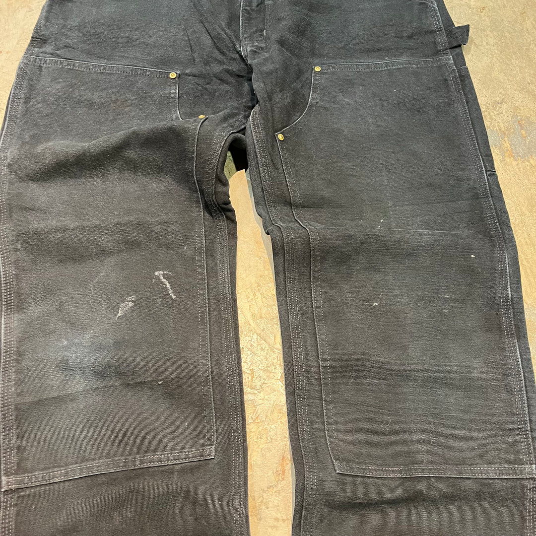 중고 의류 Carhartt Double-Knee Painter 바지/더블 무릎 화가 바지/청바지/데님 바지/실제 크기 34 x 31