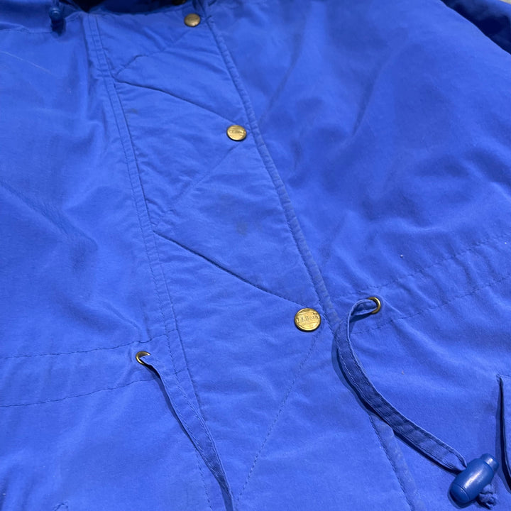 #3720 古着 80's~90's L.L.Bean/エルエルビーン /Nylon  Jacket/中綿ナイロンジャケット/フード付き/サイズM-L相当