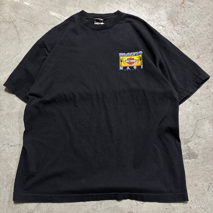 古着 USA製 99's Harley-Davidson/ハーレーダビッドソン/ プリントTシャツ/ サイズXL相当