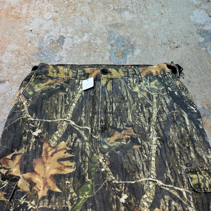 二手服裝苔蘚橡木/苔蘚橡木/真實的樹木迷彩貨物/ L