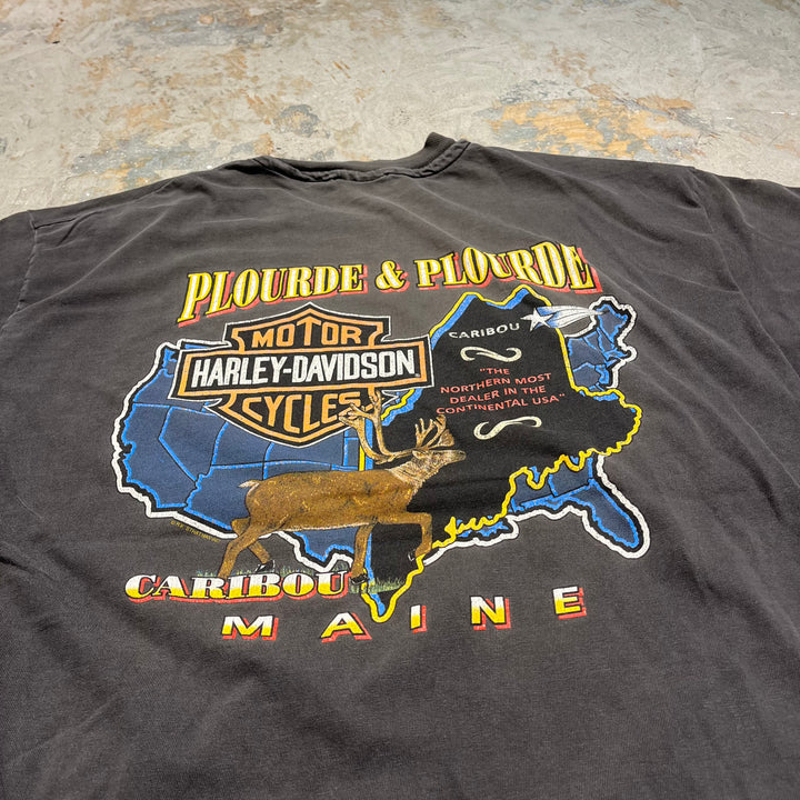 #4292 Harley-Davidson/ハーレーダビッドソン/short sleeve t-shirt Tee/シングルステッチ/半袖Tシャツ/MADE IN U.S.A/サイズXL