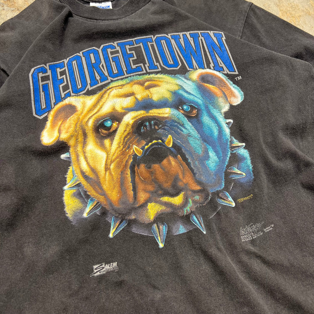 Used clothing Georgetown University/USA/Washington D.C./Bulldog/Printed T-shirt/Size M