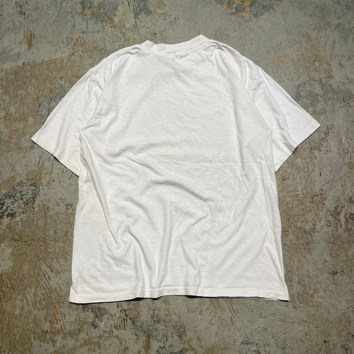 古着 NBA/レイカース/マジック ジョンソン/ヴィンテージ シングルステッチ Tシャツ/サイズS-M相当