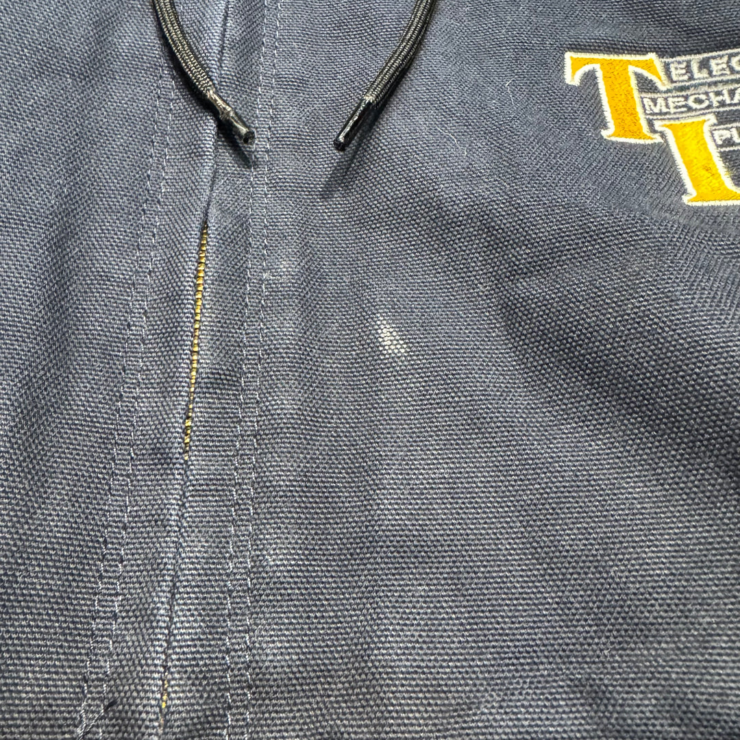 古着 Carhartt/ カーハート/ アクティブジャケット/ ダック地/ 裏地キルティング/ 企業ロゴ/  サイズL