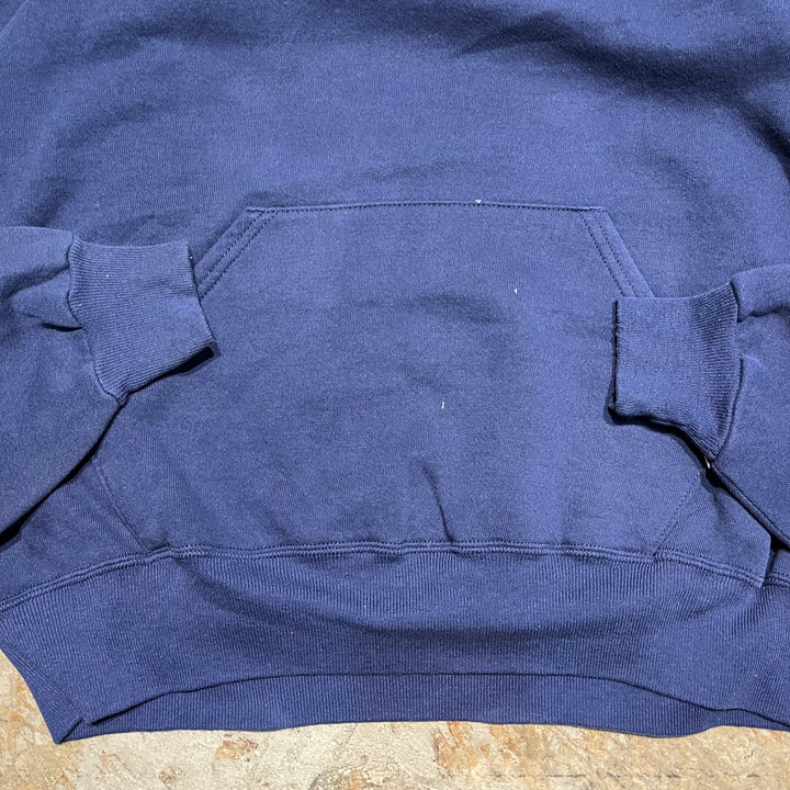 #3567 古着/Russell/ラッセル/Blank Henry Neck  Parker/ブランクヘンリーネックパーカー/無地/MADE IN USA/サイズXL