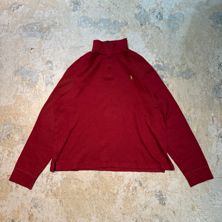 Ralph Lauren/ Polo Ralph Lauren/ Half Zip Knit Sweater/ Size L의 의류 폴로