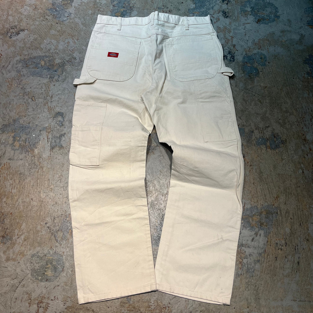 Used clothing 90's Dickies/ Painter denim pants/ Actual size 36 x 29