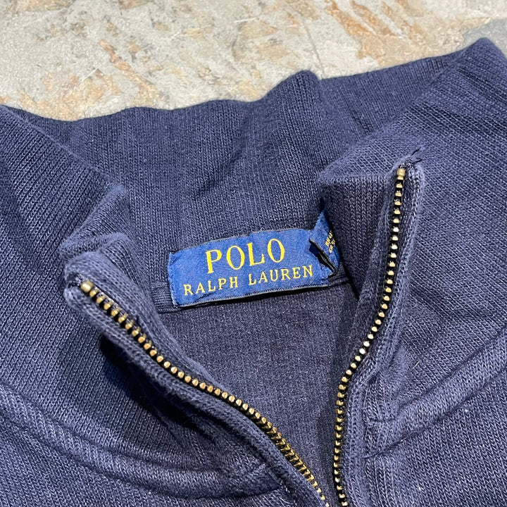 #3858 古着 POLO by Ralph Lauren/ポロバイラルフローレン/Half zip knit/ハーフジップニット/サイズXXL