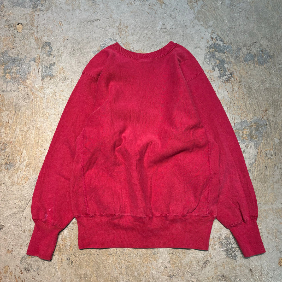Used clothing Made in USA 90's Champion/ Champion/Reverse Weave/Crew neck sweatshirt/Eyes/Size L