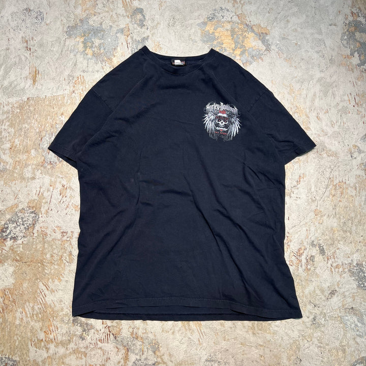 중고 의류 Harley-Davidson Cafe / Harley Davidson Cafe / Las Vegas Nevada 상점 / 인쇄 티셔츠 / 크기 XL