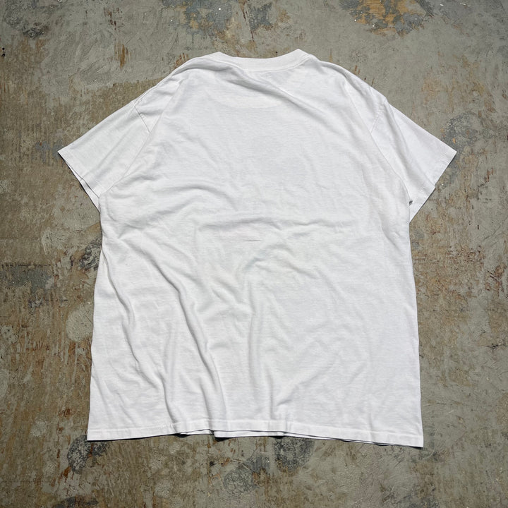 #4687 古着 ミッキーマウス ディズニー/ヴィンテージ シングルステッチ Tシャツ/サイズ2XL相当
