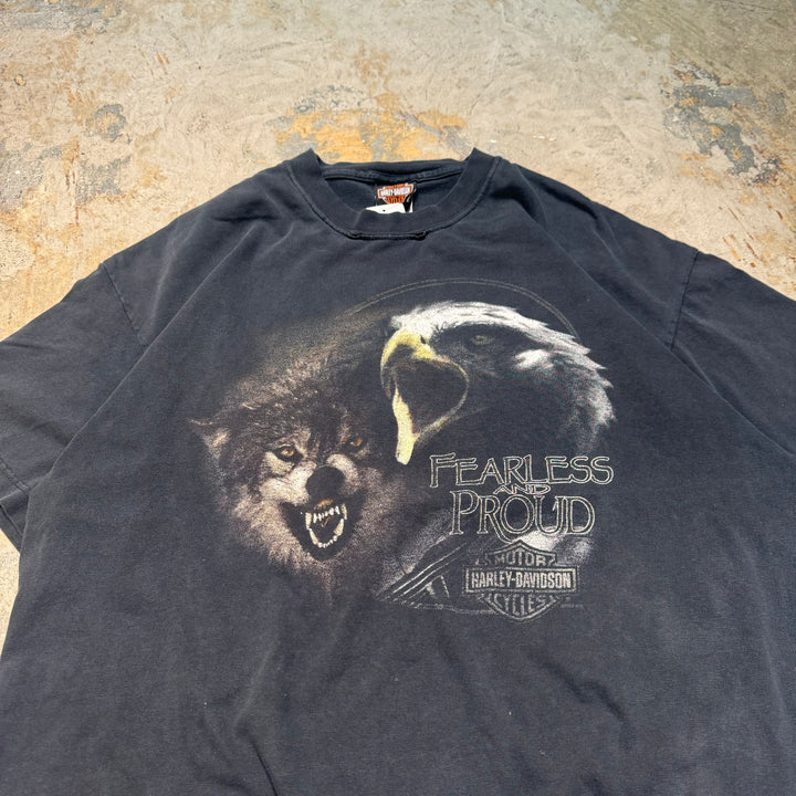 古着 USA製 Harley-Davidson/ハーレーダビッドソン/ プリントTシャツ/ サイズXL