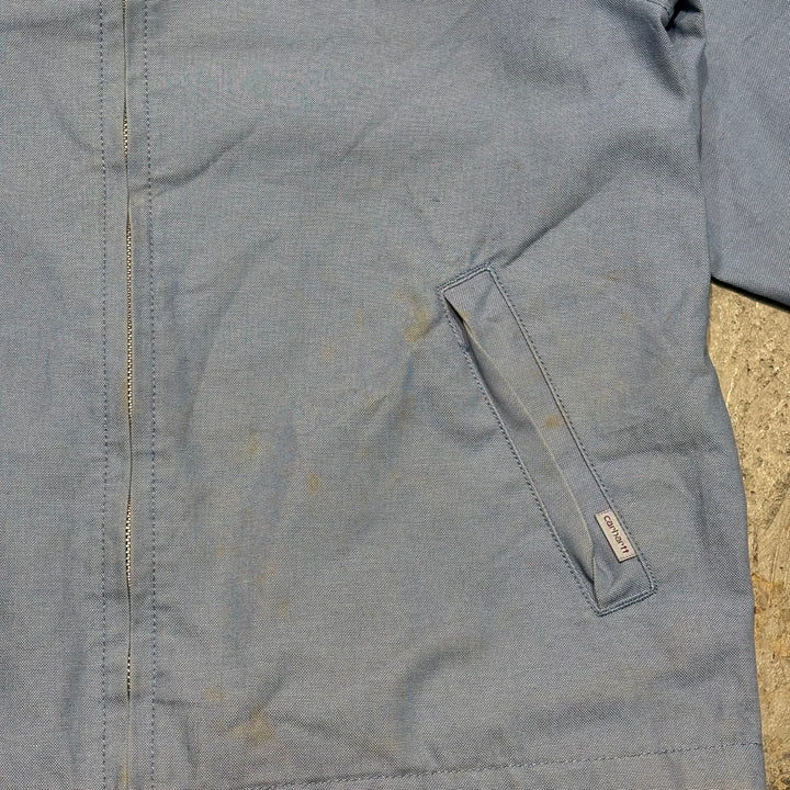 중고 의류 Carhartt/ Carhartt/ 겸손한 지퍼 업 재킷/ 크기 l