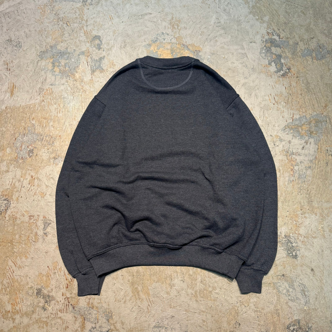 Russell Athletic/ Blank Crew Neck Sweatshirt/ Plain/ Front V Gusset/ Size L의 의류 플루마