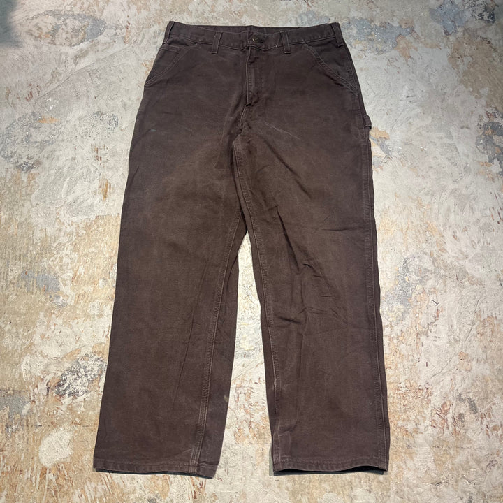 #4212 古着 Carhartt/カーハート/ Duck Painter Pants/ダック地 ペインターパンツ / ワークパンツ/ サイズ34×30