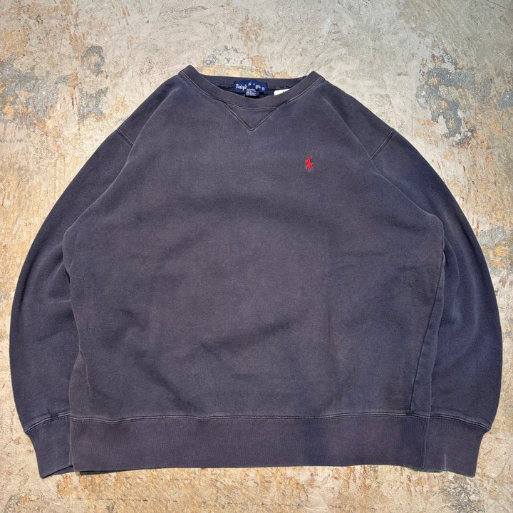 古着 POLO by Ralphlauren/ ポロバイラルフローレン/ クルーネックスウェット/ サイズL