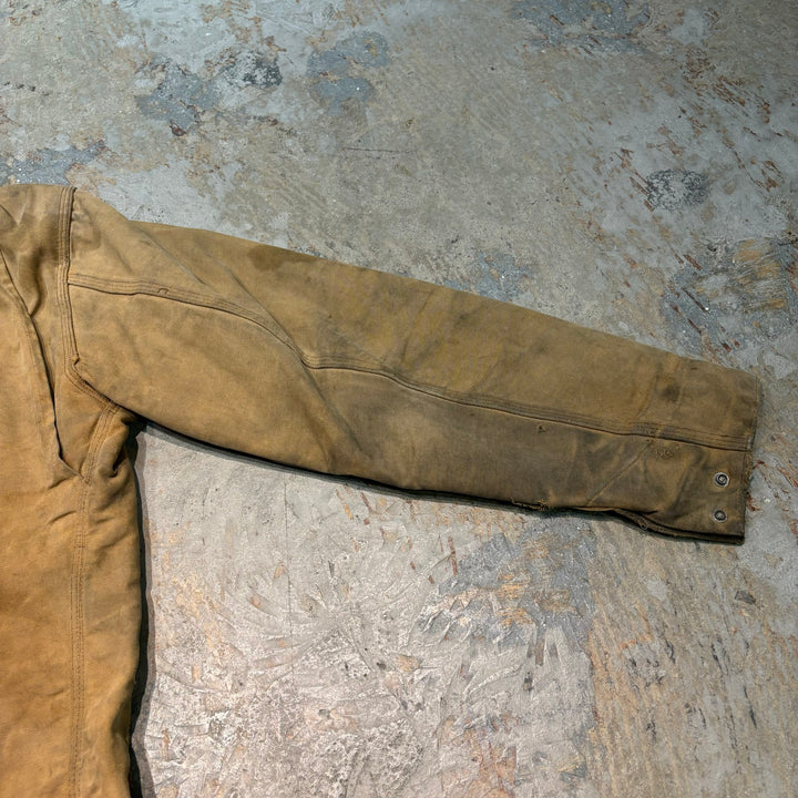 Used clothing 80's to 90's carhartt/ Carhartt/ Detroit jacket/ Duck fabric/ Lining blanket/ Check/ Equivalent to size M~L