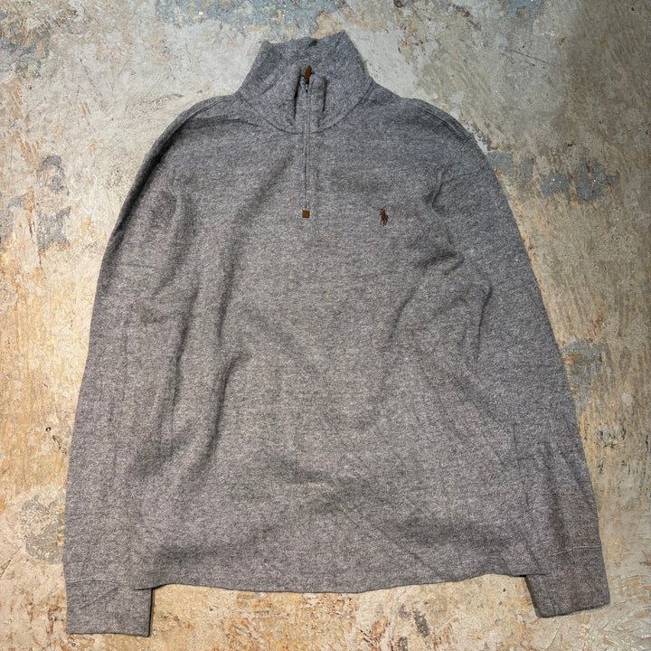 Ralph Lauren/ Polo Ralph Lauren/ Half Zip 니트 스웨터/ 사이즈 M의 사용 의류 폴로