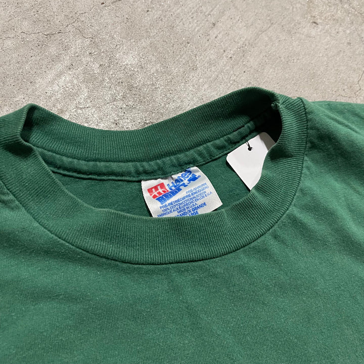 古着 USA 90's~ ヘインズ/ロッキー・マウンテン・カレッジ/カレッジロゴ/ヴィンテージ シングルステッチ プリントTシャツ/サイズXL
