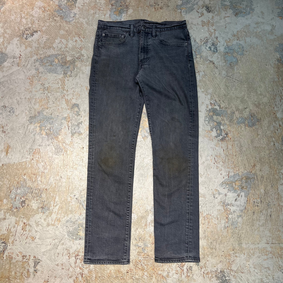 #4754 Used clothing Levi's/Black Denim Pants/511/Size 34×32