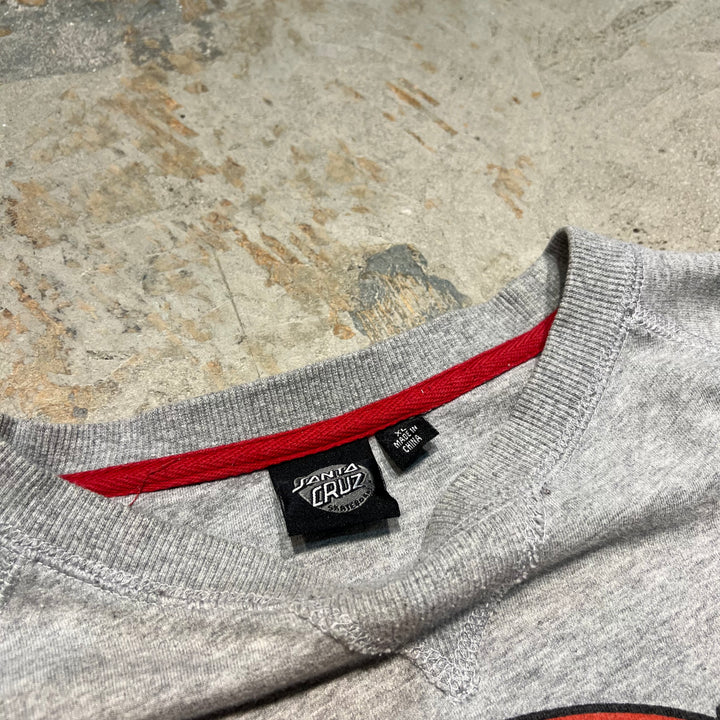 #3966 古着 SANTA CRUZ/サンタクルーズ/Crew neck sweat/クルーネックスウェット/SKATEBOARDS/サイズXL
