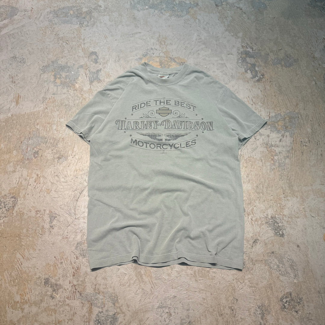 Used clothing Made in USA Harley-Davidson/Harley-Davidson/Printed T-shirt/Size L