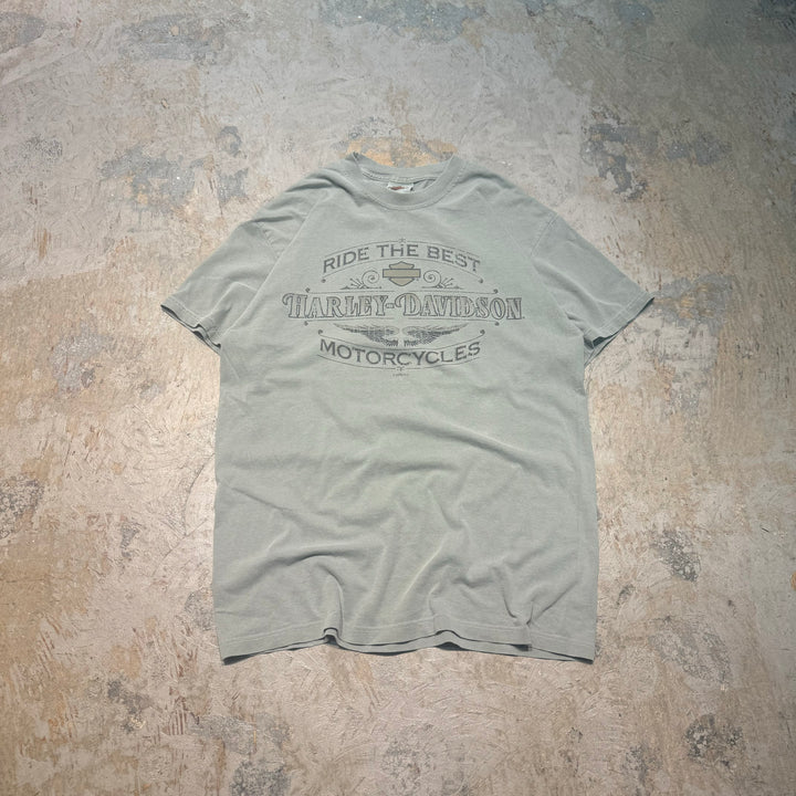 古着 USA製 Harley-Davidson/ハーレーダビッドソン/ プリントTシャツ/ サイズL