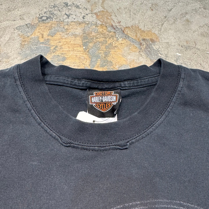古着 USA製 Harley-Davidson/ハーレーダビッドソン/ プリントTシャツ/ サイズXL