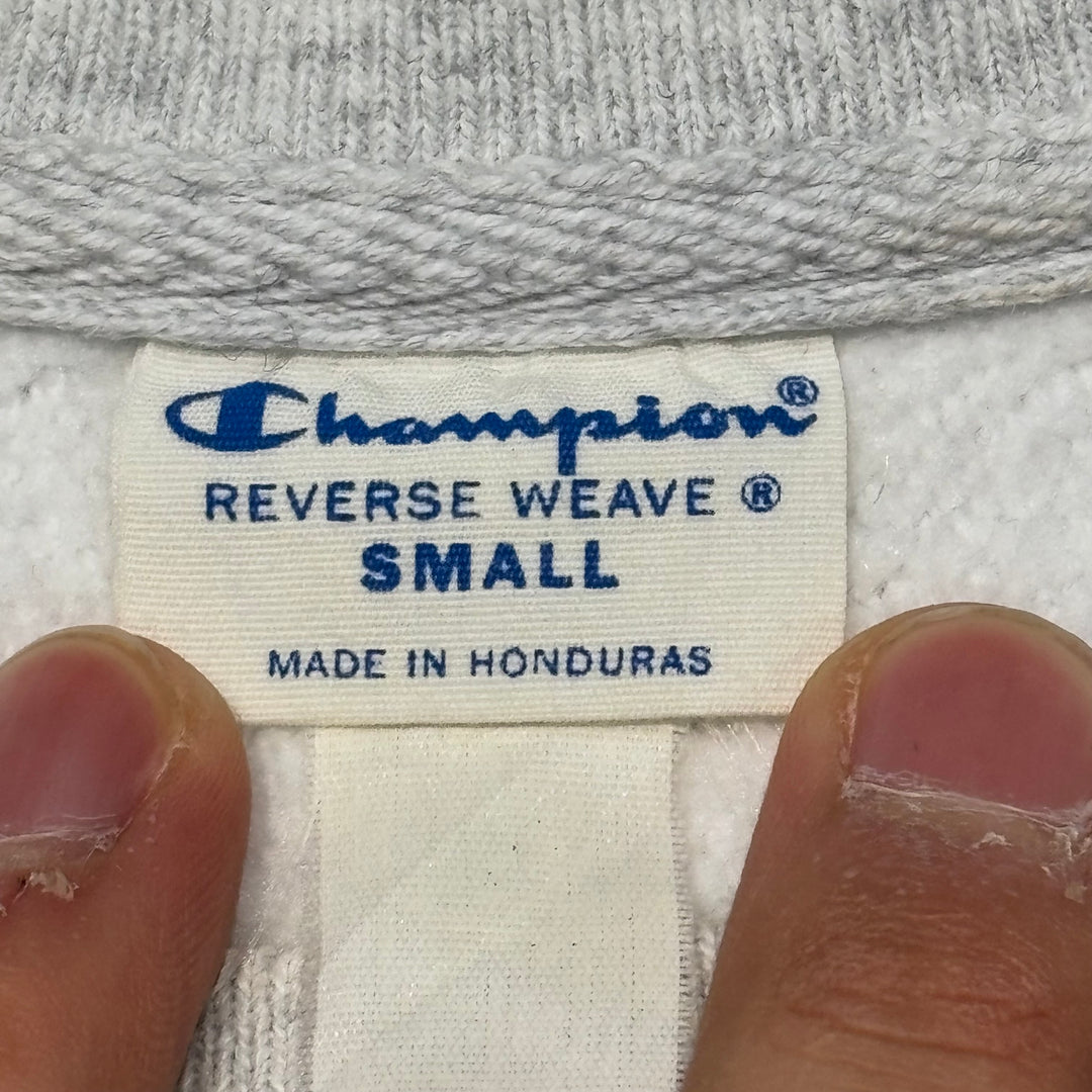 빈티지 00의 챔피언/챔피언/챔피언/리버스 직조/승무원 넥 스웨트 셔츠/듀린 대학교/대학 인쇄/단일 컬러 태그/크기 S