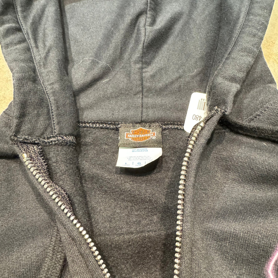 중고 의류 Harley-Davidson/ Harley Davidson/ Sweat Zip-Up Hoodie/ Size L