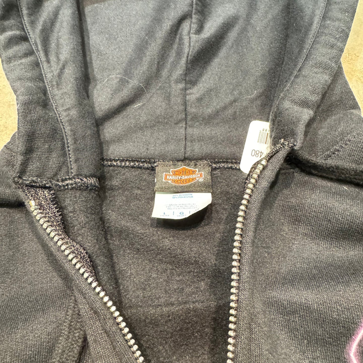 중고 의류 Harley-Davidson/ Harley Davidson/ Sweat Zip-Up Hoodie/ Size L