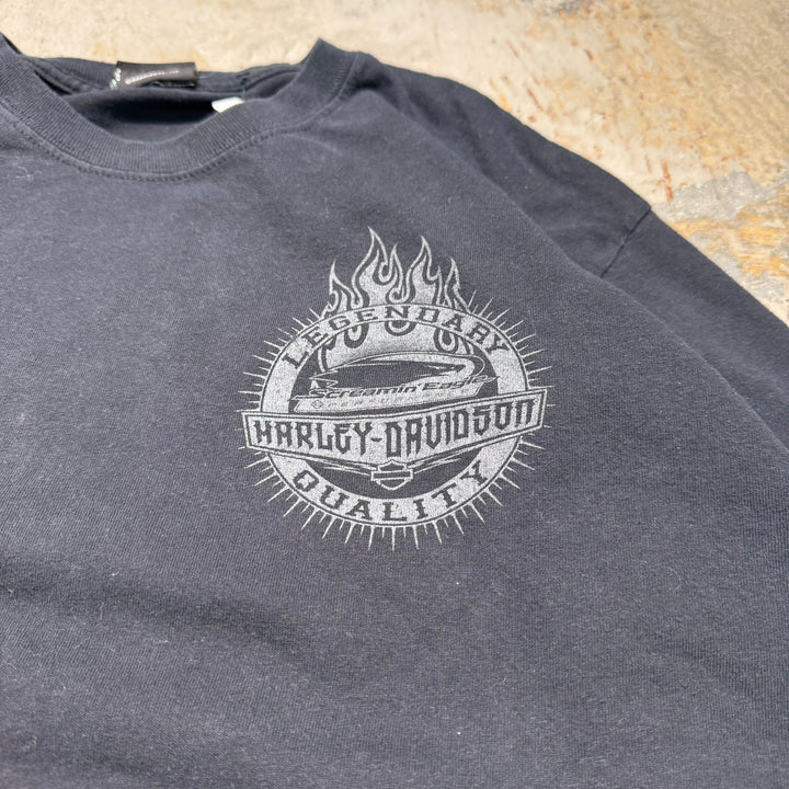 중고 의류 Harley-Davidson/ Harley Davidson/ Long T/ Size L-XL에 해당합니다.