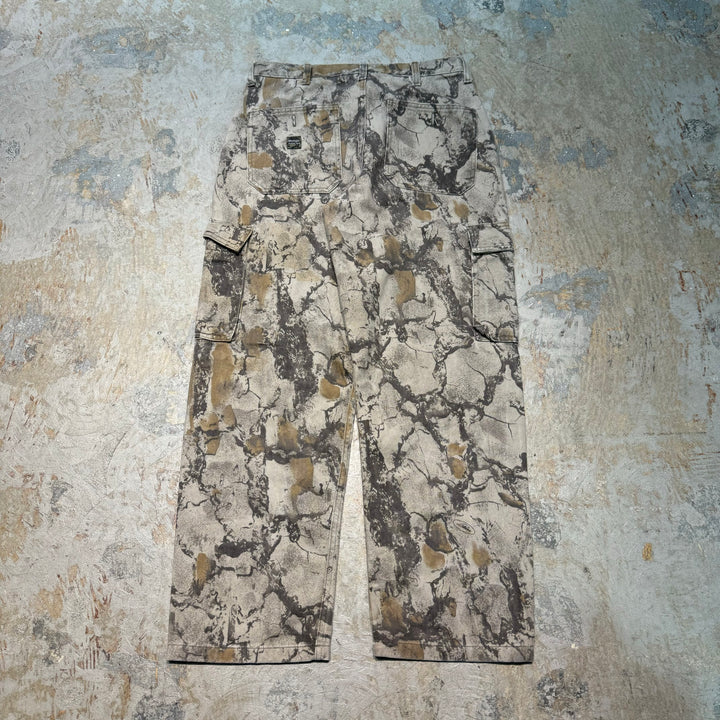 二手服裝Wangler/ Wrangler/ Real Tree Camo Cargo褲子/尺寸W32 x L30