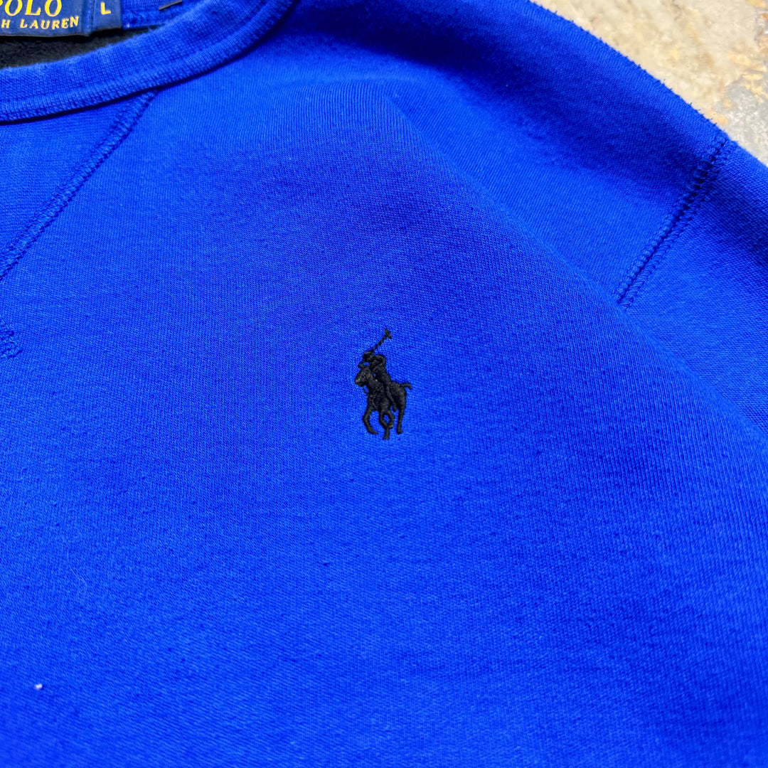 Used clothing POLObyRalph Lauren/ PolobyRalph Lauren/ Crew neck sweatshirt/ Size L