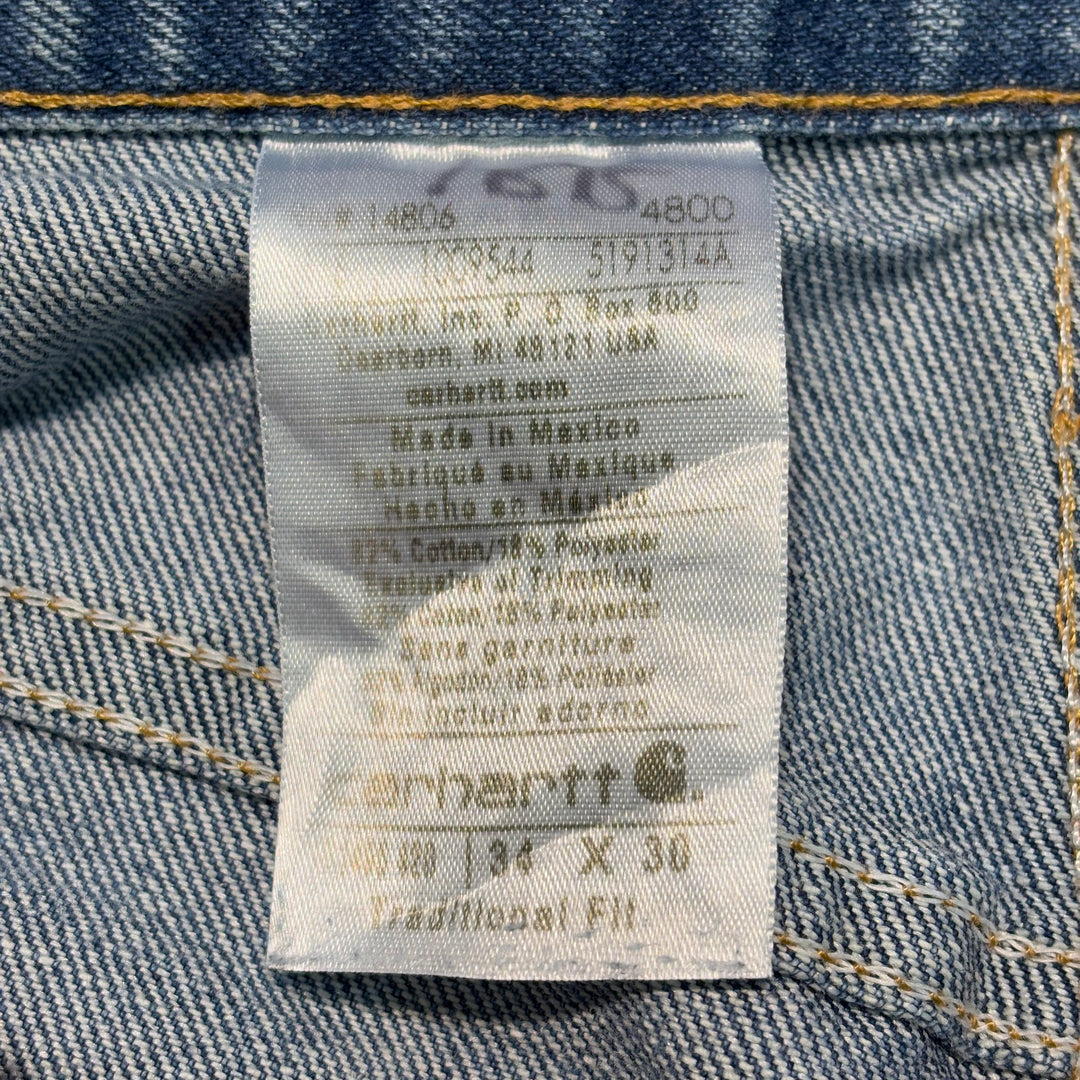 Used clothing Carhartt/ Denim pants/ Actual size 33 x 29