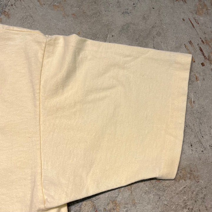 古着 USA製 90's ヘインズClaude Monet クロード・モネ/ヴィンテージ シングルステッチ Tシャツ/サイズL