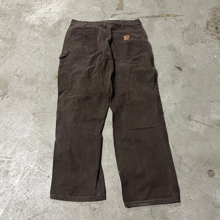 #4212 古着 Carhartt/カーハート/ Duck Painter Pants/ダック地 ペインターパンツ / ワークパンツ/ サイズ34×30