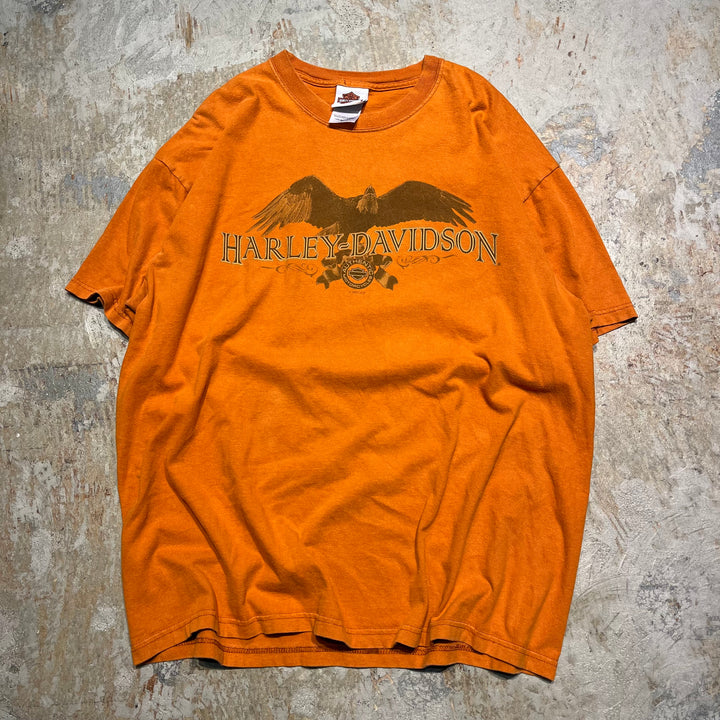 #4452 古着 Harley-Davidson/ハーレーダビッドソン/short sleeve t-shirt Tee/半袖Tシャツ/シングルステッチ/MADE IN U.S.A/サイズXL