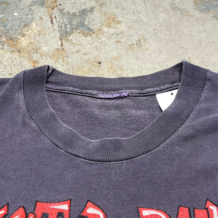 古着 Monster DUNKER/ダズマニアン・デビル/ルーニーテューンズ/ワーナーブラザース/ヴィンテージ シングルステッチ プリントTシャツ/サイズL-XL相当