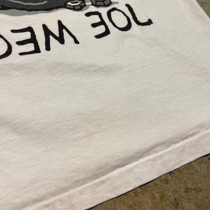 古着 USA製 90's "JOE MAILMAN"/スヌーピー/ヴィンテージ シングルステッチプリントTシャツ/サイズL