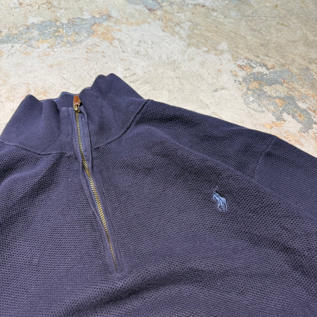 Ralph Lauren/ Polo Ralph Lauren/ Half Zip Knit Sweater/ Size XXL에 의해 중고 의류 폴로