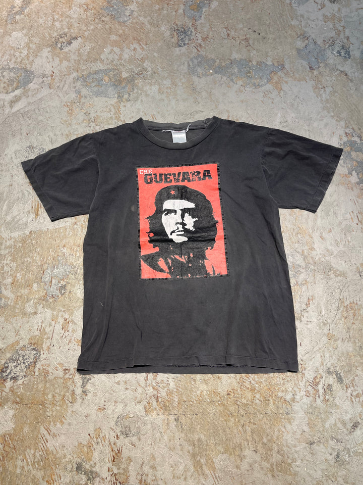 #MA154 古着 90's CHE GUEVARA/チェ・ゲバラ / 元キューバ産業大臣 / ヴィンテージ シングルステッチ プリントTシャツ/サイズXL相当