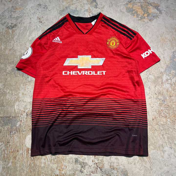 #4252/MANCHESTER UNITED/マンチェスター ユナイテッド/adidas/アディダス/Football/フットボール Tee/オールド・トラッフォード/MCTOMINAY/サイズXL
