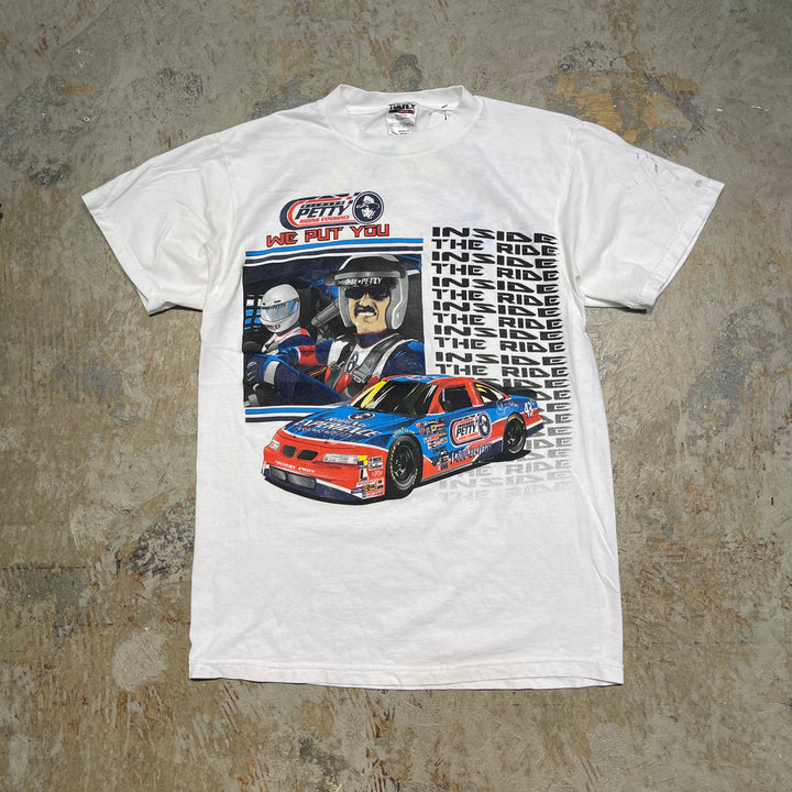 古着 タルテックス / リチャード・ペティー / レーシング / プリントTシャツ/サイズM