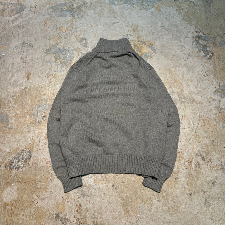 Used clothing POLO by Ralph Lauren/High button knit sweater/Size S