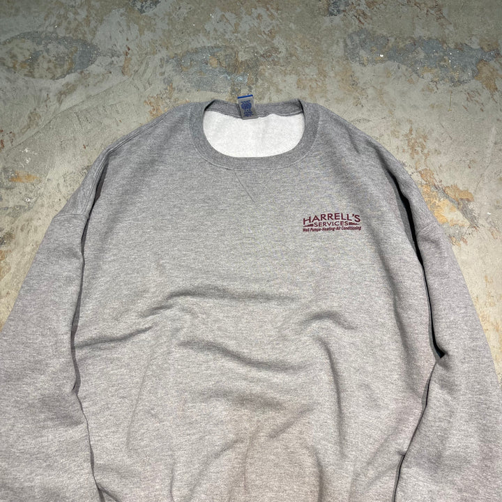 #3793 古着 Russell/ラッセル/Crew Neck Sweat Shirts/クルースウェット/MAYTAG Depend on us./背面ロゴ/サイズ4XL