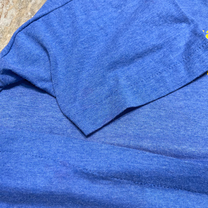 중고 의류 80 년대 미국은 스크린 스타를 만들었습니다 / 내가 좋아 보이지만 왜 부자가 될 수 없습니까? / 빈티지 싱글 스티치 문자 인쇄 티셔츠 / 크기 XL