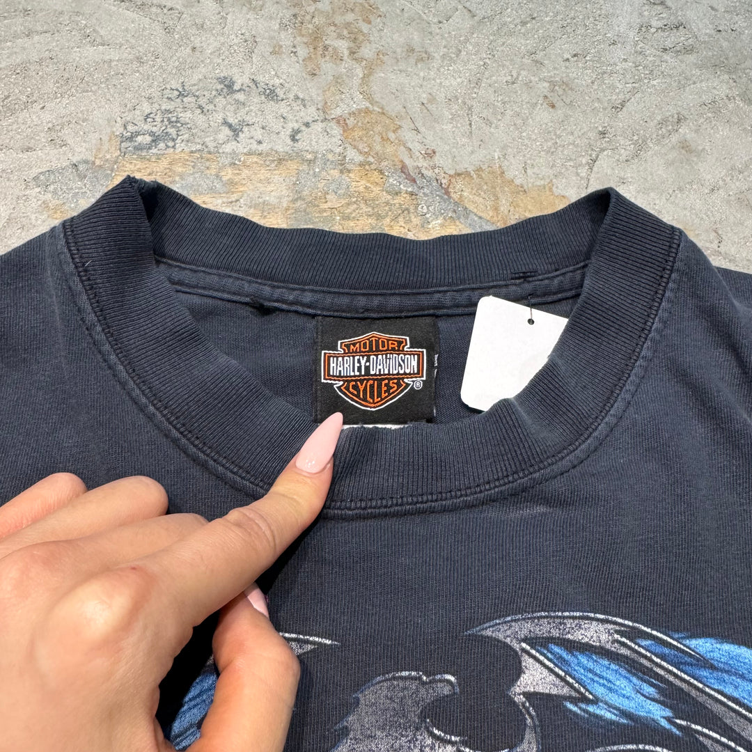 Used clothing Made in USA Harley-Davidson/Harley-Davidson/Printed T-shirt/Size M